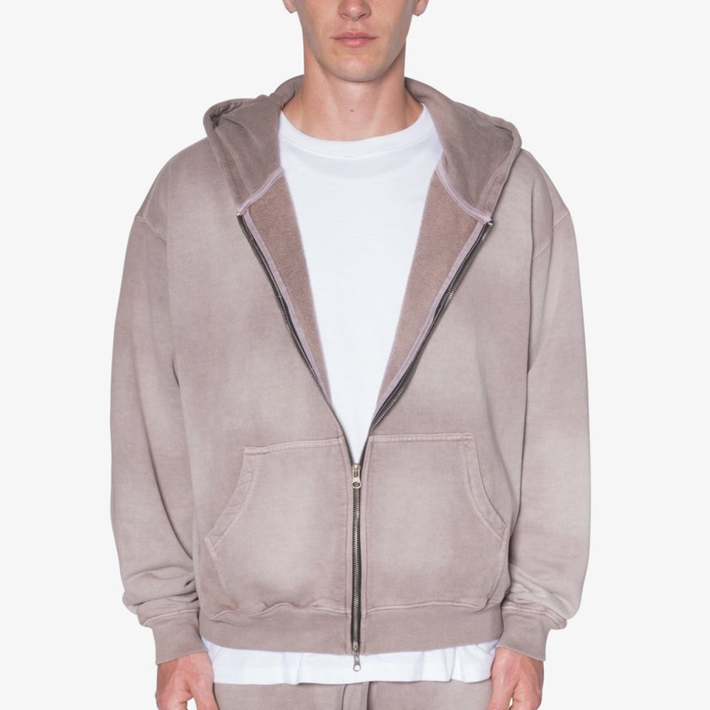 NWT MNML Faded Zip Up Hoody XL